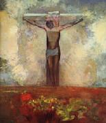Odilon Redon Crucifixion Germany oil painting artist